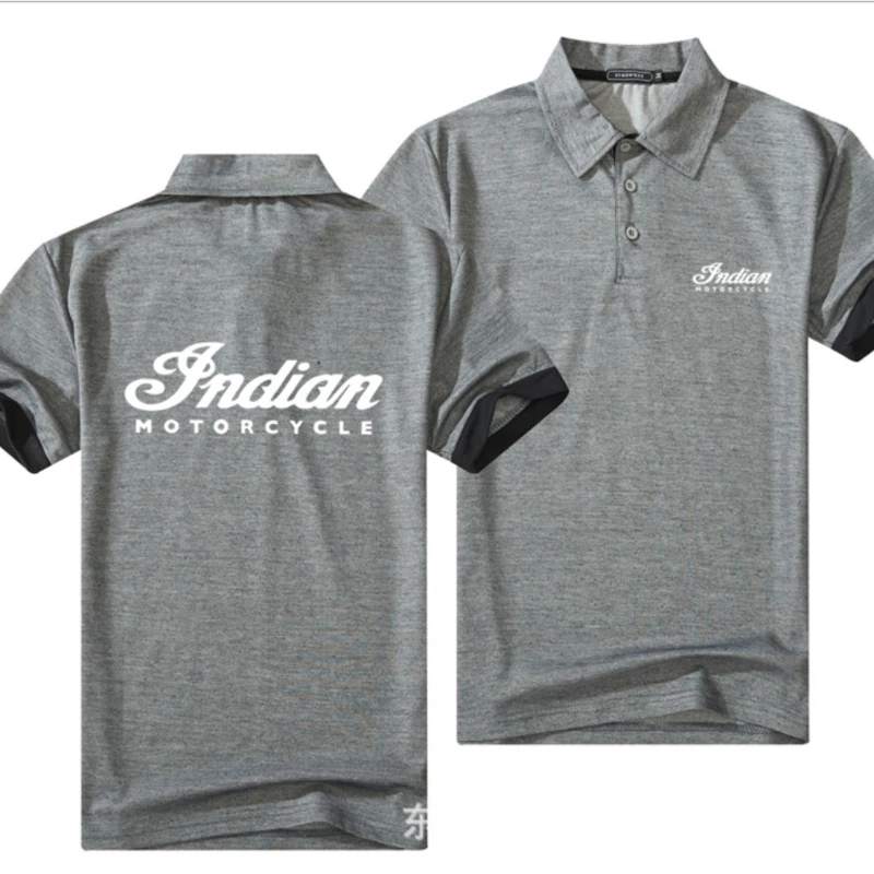 

Brand for gndian Polo Shirt Men Cotton Short Sleeve Tee Shirts Mens Casual Summer Breathable Solid Color Polos shirt