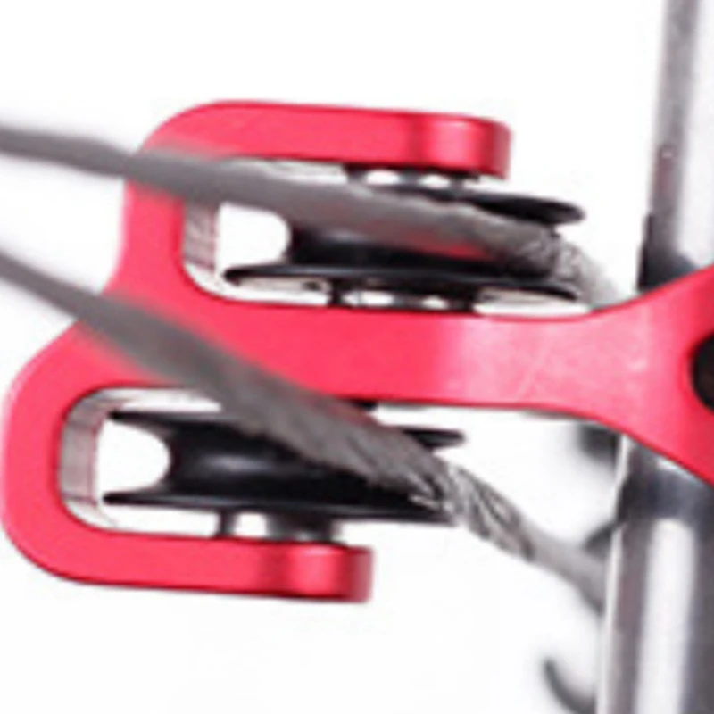 

Red Separator Archery Cable String Splitter Slide Compound Bow Alloy Roller Hot Unique