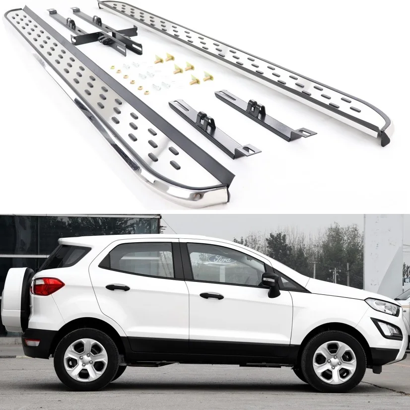 Алюминий для Ford EcoSport 2013 2014 2015 2016 2017 2018 подножка боковая nerf хорошее качество |