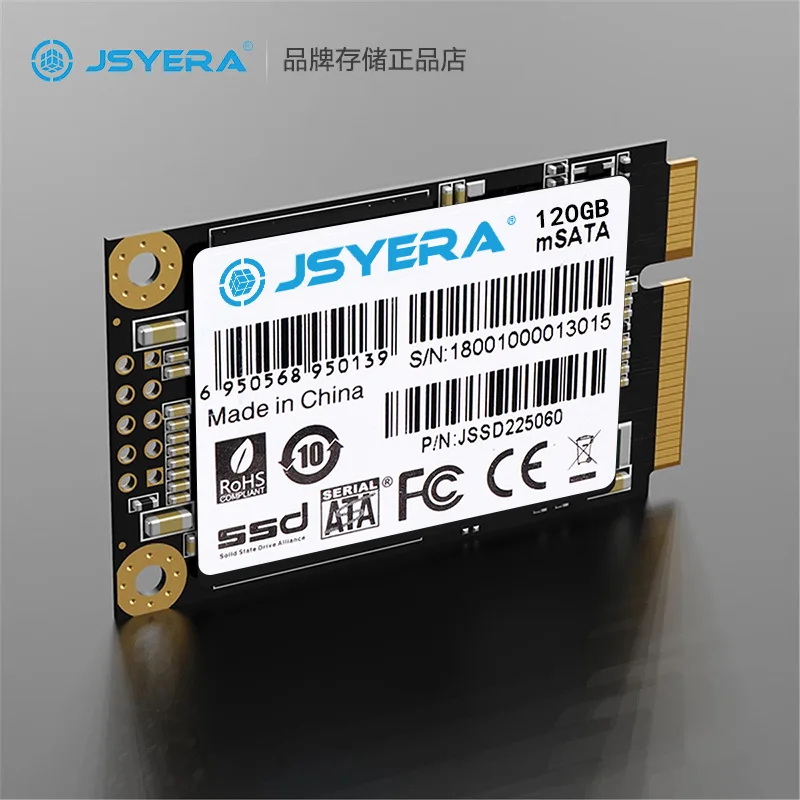 Жесткий диск JSYERA mSATA 120G mini SATA32G 60G 64G 128G 240G Внутренний твердотельный накопитель для