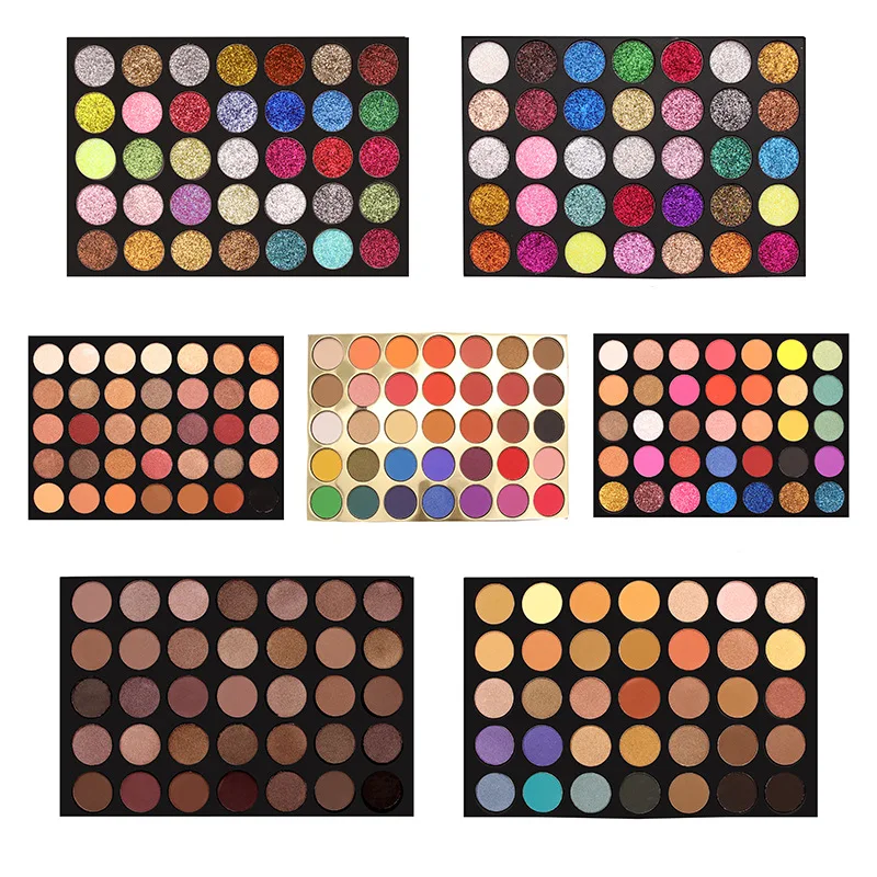 

35 Color Eye Shadow Pallete Pigment Professional Eye Makeup Palette Long-lasting Make Up Eyeshadow Palette Maquillage
