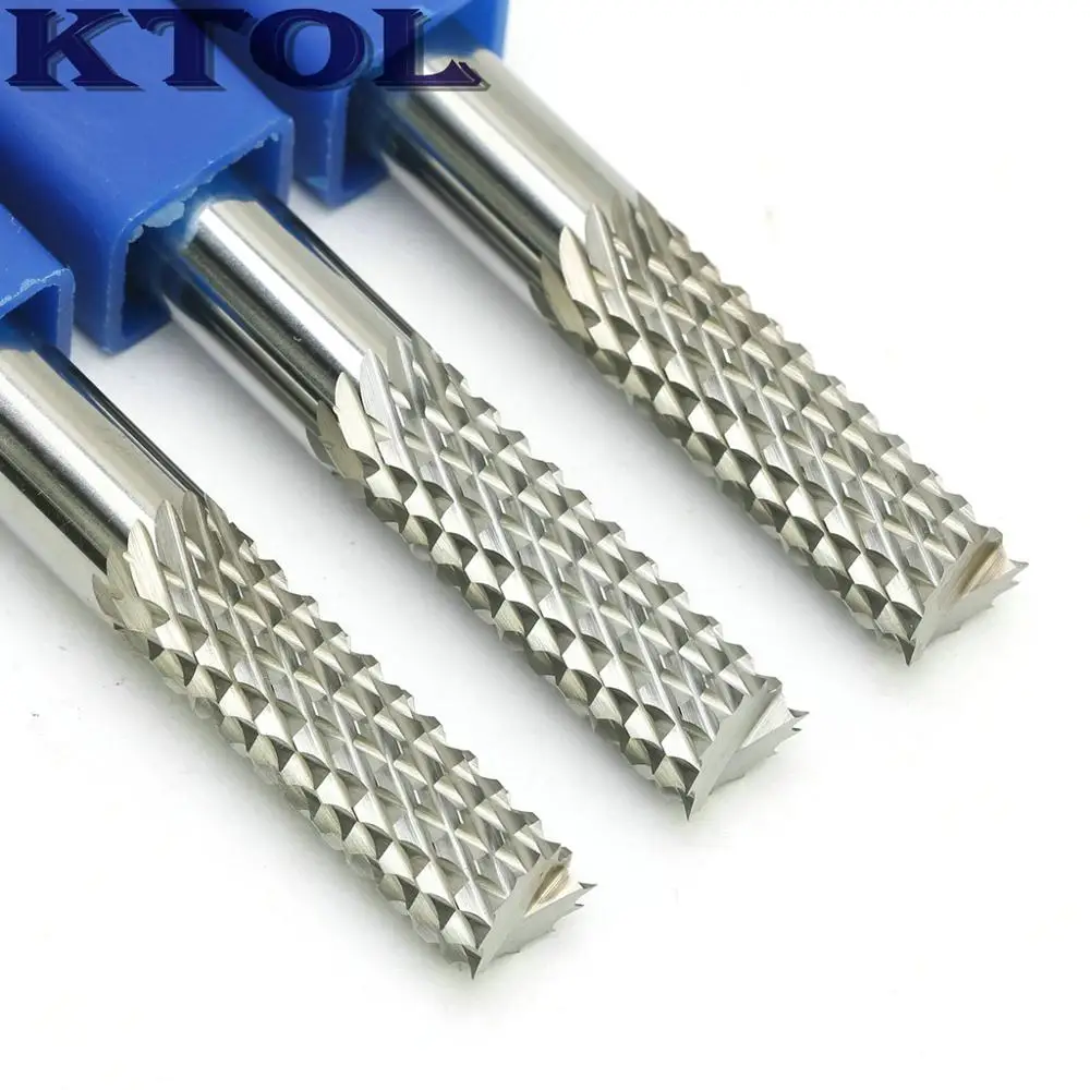 1 шт. 8 мм сверхтвердая кукурузная зубчатая фреза ЧПУ PCB биты маршрутизатор