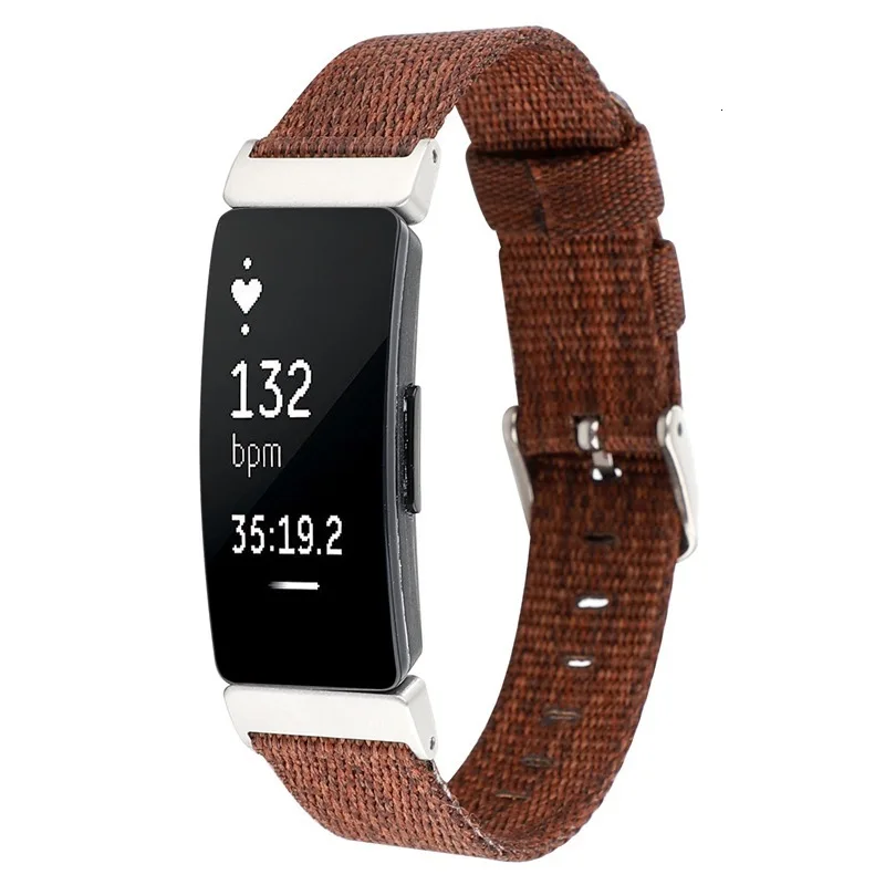 Нейлоновый ремешок для Fitbit Inspire HR Браслет Ремешок Для Inspire HR часы тканевый Браслет замена Смарт часы аксессуар петля