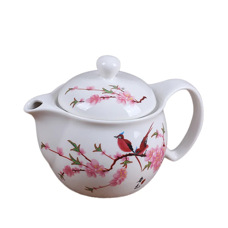 Чайный горшок Puɾr 350 мл цзиндэчжэнь керамический набор фильтров для чайника