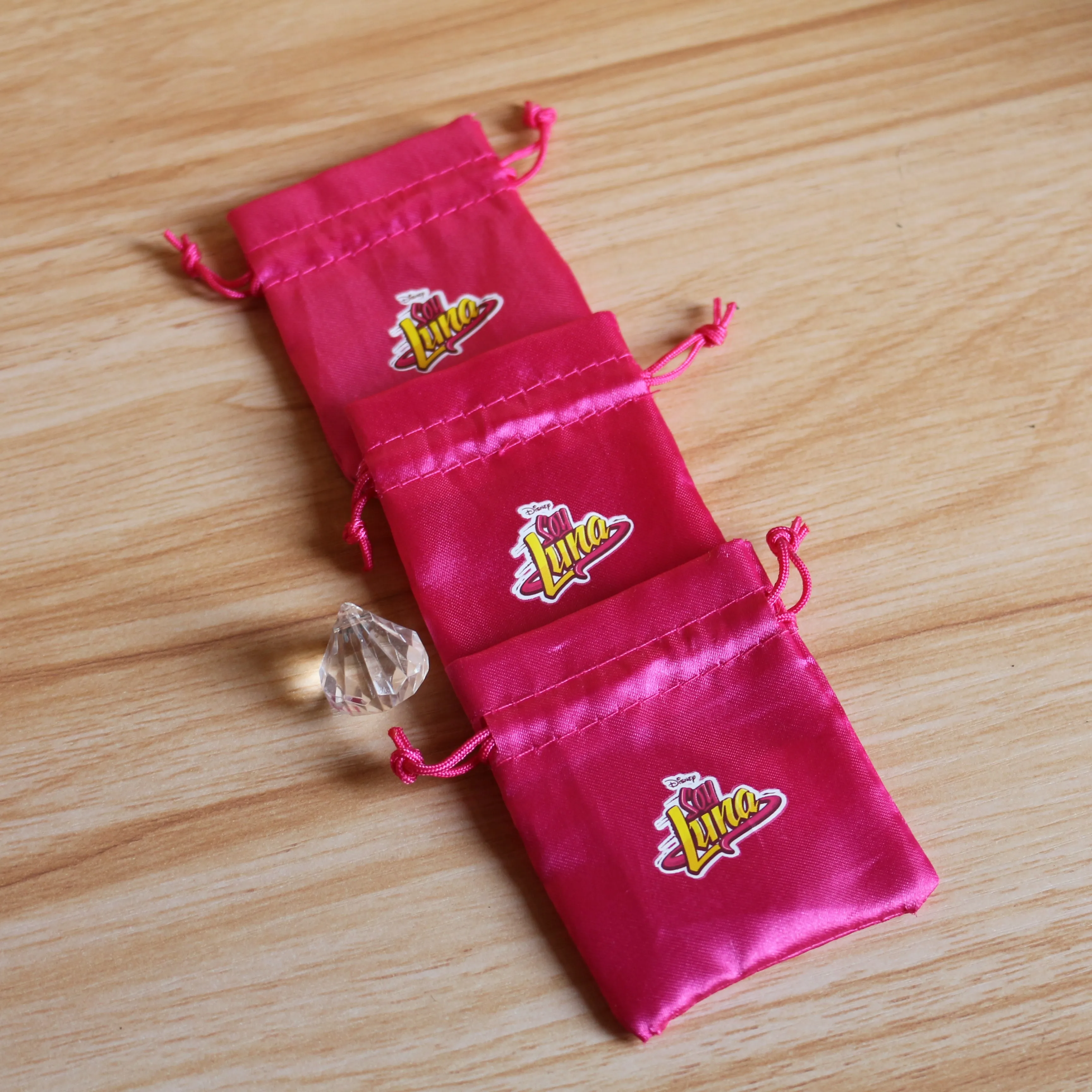 100 шт. CBRL маленький атласный мешочки с завязками атласная ювелирные сумки