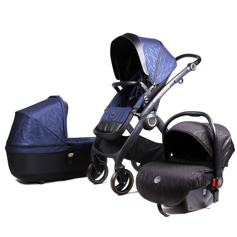 LUXMOM Коляска детская прогулочная коляски для ребенка можно сложить автокресло 2020