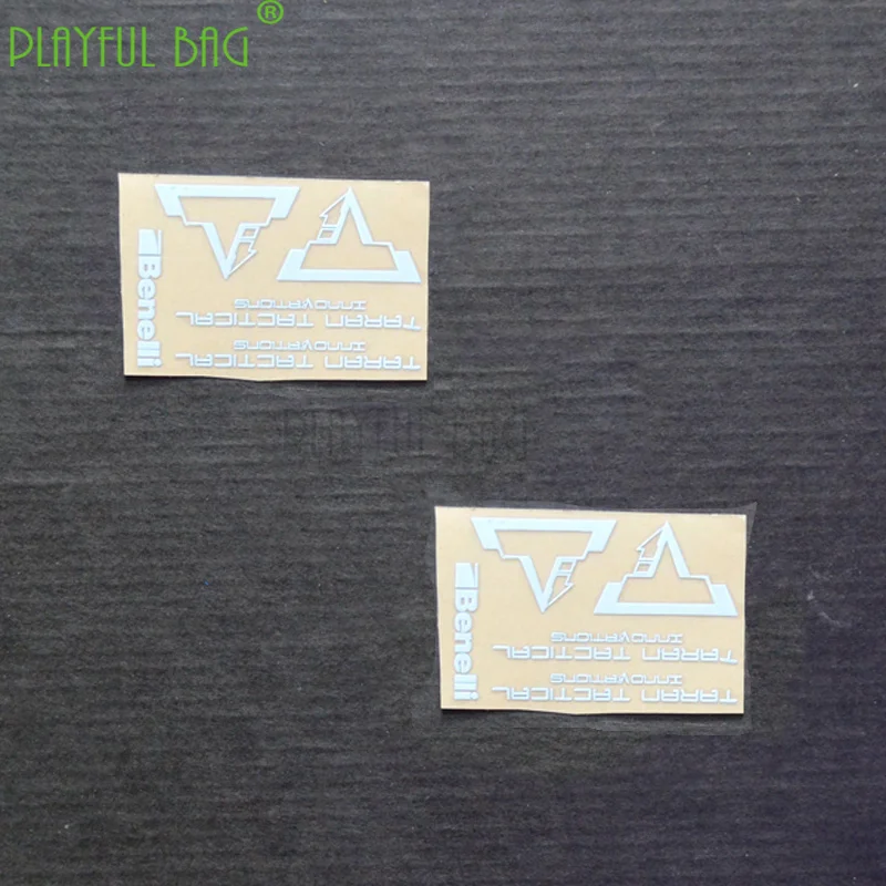 Outdoor sports DIY cs  sticker TTI Benelli metal sticker UDL 1014 pop aka m870 Kam Ming Shui bullet LDT L57