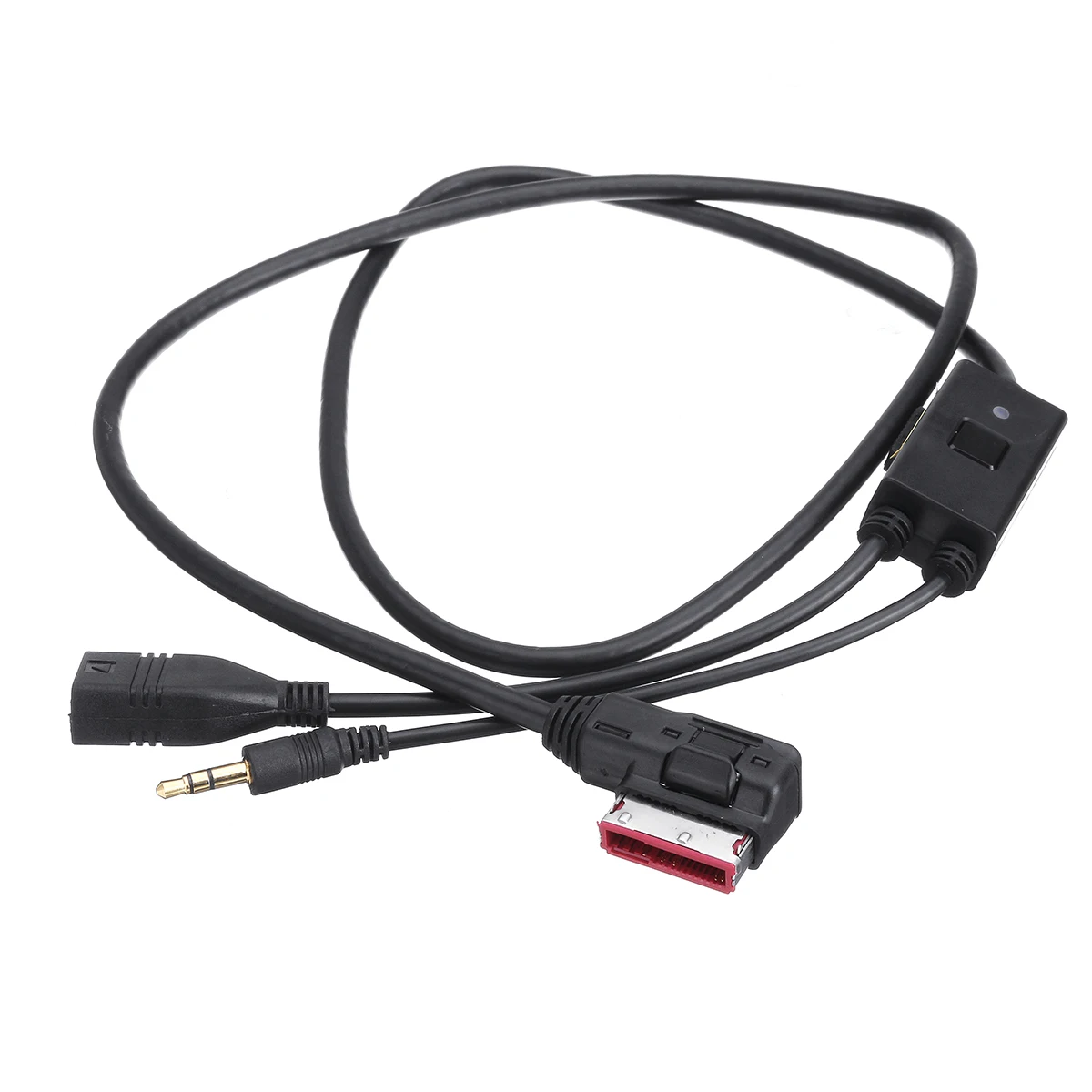For Audi A5 A6L A8 Q5 Q7 MA1987 Car AMI MMI bluetooth Adapter Audio AUX Music Cable Stereo 3.5mm Interface | Автомобили и