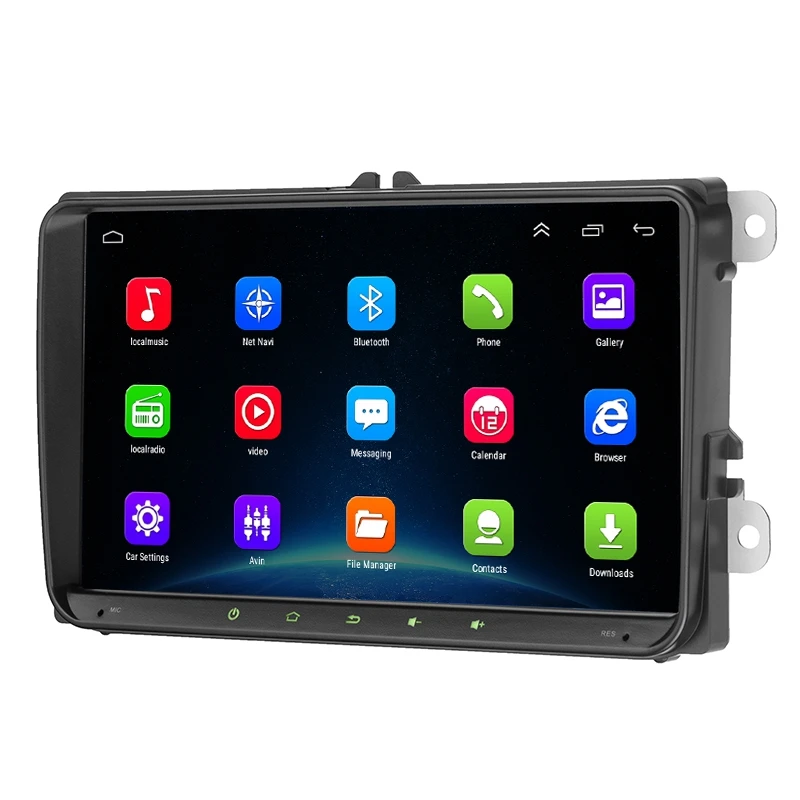 Автомобильный стерео радио 9 дюймов 1080P Gps Радио Навигация OBD2 для V-W GOLF PASSAT P-OLO Jetta автоматическое радио MP5 плеер встроенный wifi