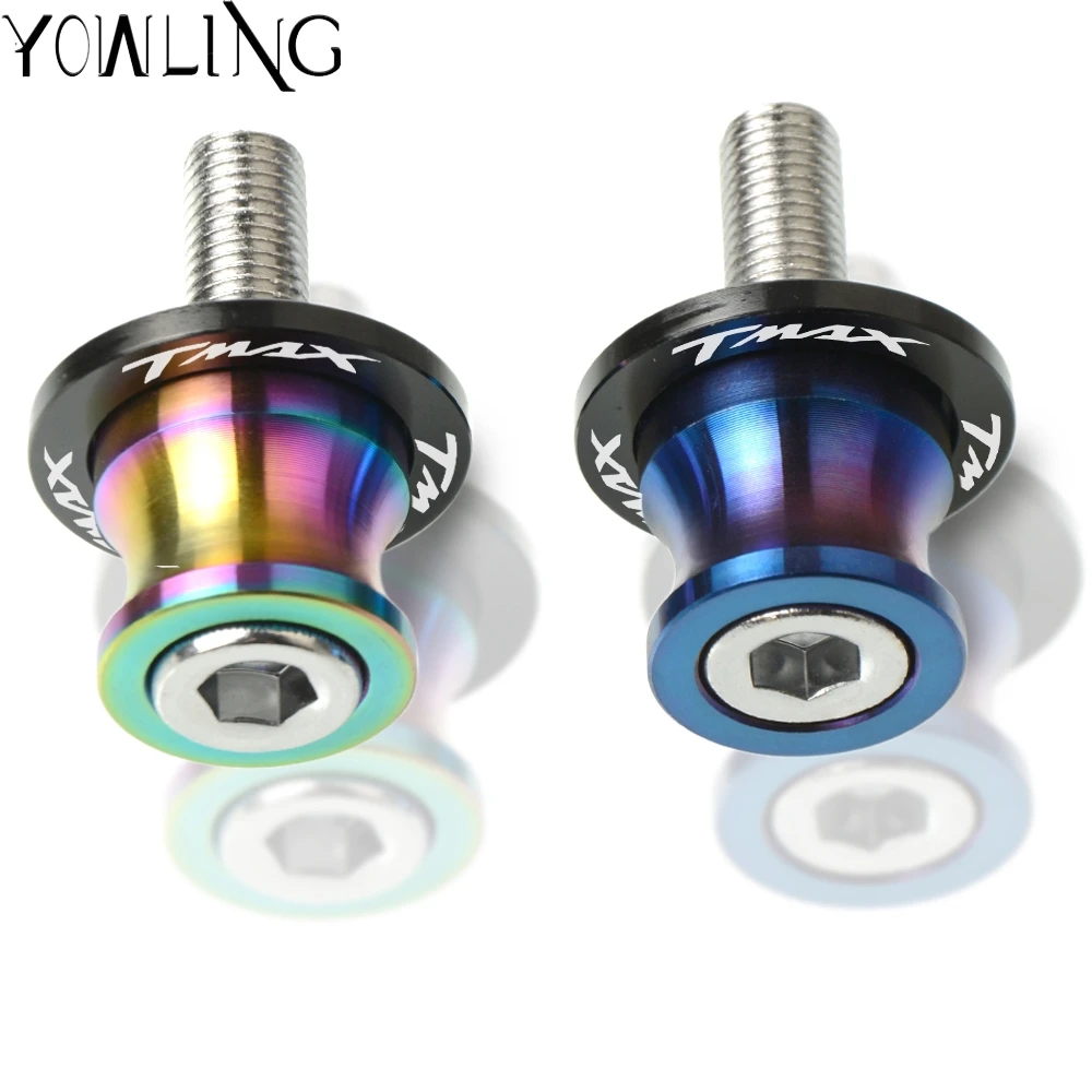 M6 Swingarm Stand Screws Motorcycle Swing Arm Spools Sliders for Yamaha T-MAX 530 500 tamx530 Tmax 2012 2013 2014 2015 2016 2017 |