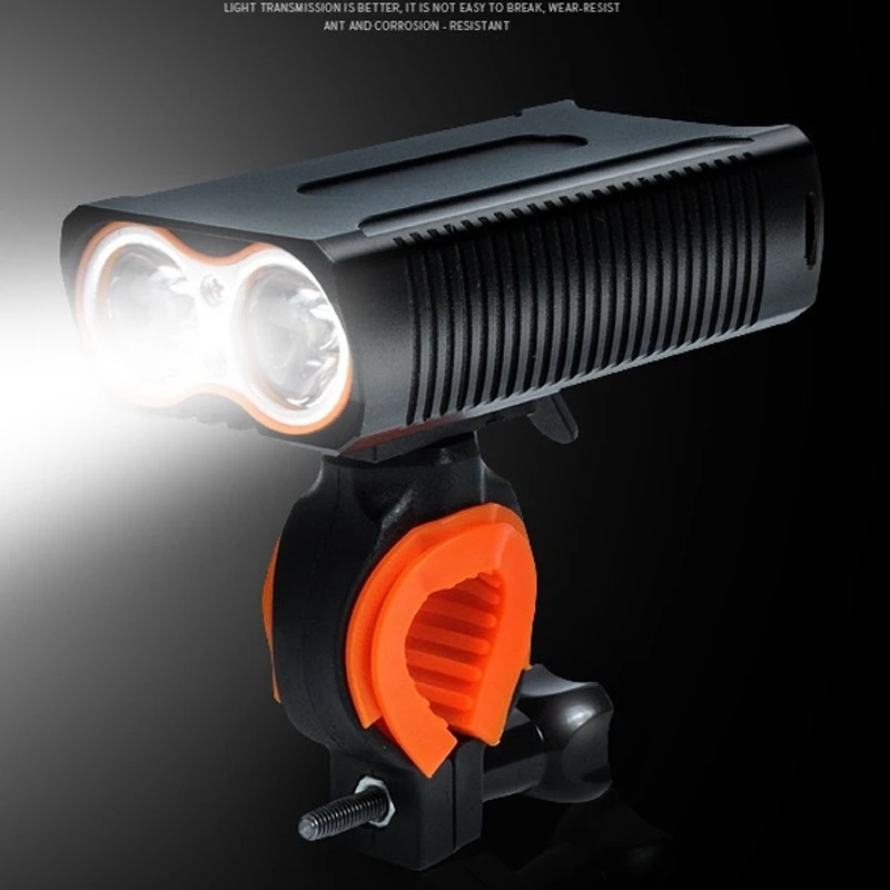 

LED Bike Light Set USB Rechargeable Waterproof Front Bicycle Light Headlight with Taillight Cycle Light Safety for Night