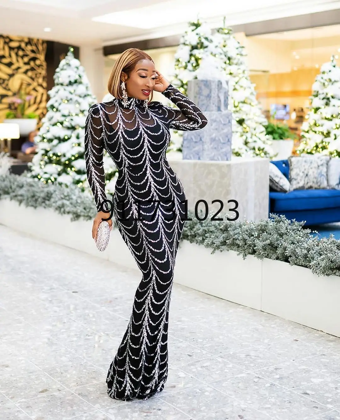 African Sequins Evening Dresses For Women 2021 New Fashion Bodycon Sexy Mermaid Party Dress Elegant Ladies Clothing | Тематическая