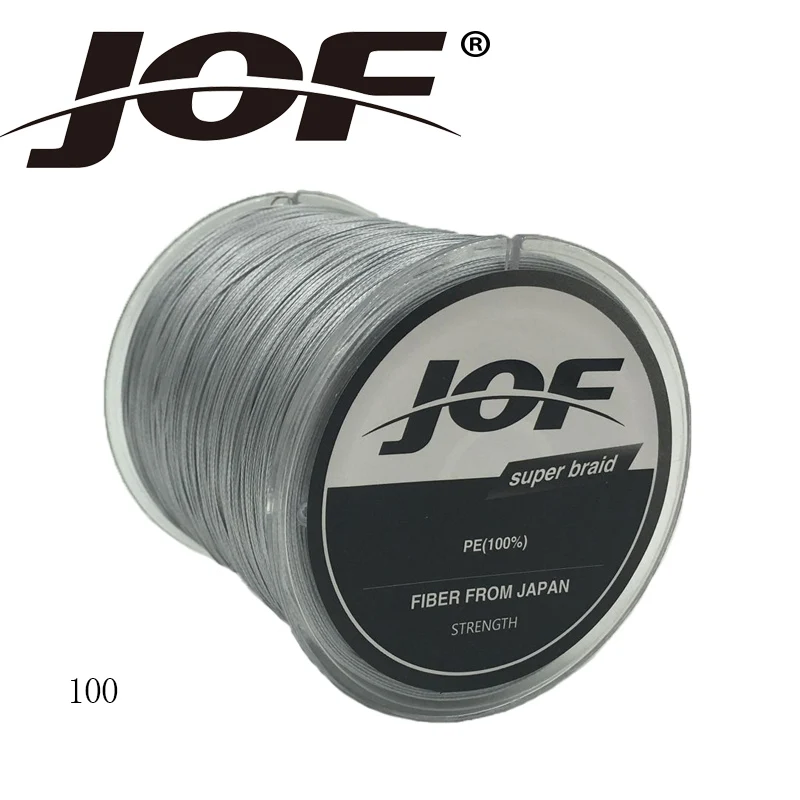 JOF 8 нитей 100 м PE плетеная рыболовная Леска леска белый/желтый/синий/зеленый 13 200