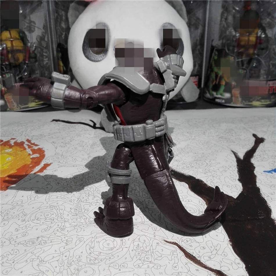 03 kraang фигурки Черепаха Игрушки Америка мультфильм завод mozar newtralizer Robot