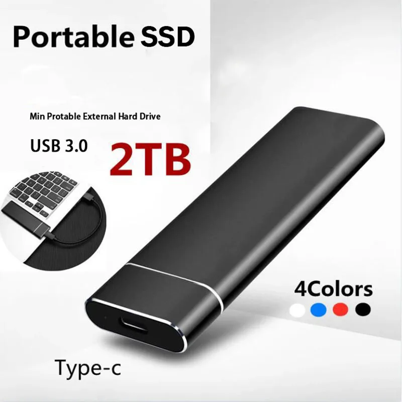 

Мобильный жесткий диск внешний высокой четкости 1 ТБ 2 ТБ Storage USB 3.0 Настольный Ноутбук