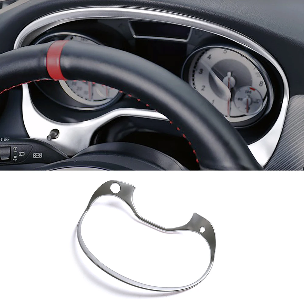 

For Mercedes Benz GLA X156 LHD 2014-2019 Interior Instrument Dashboard Panel Cover Sticker Trim Bezel Strip Molding Garnish
