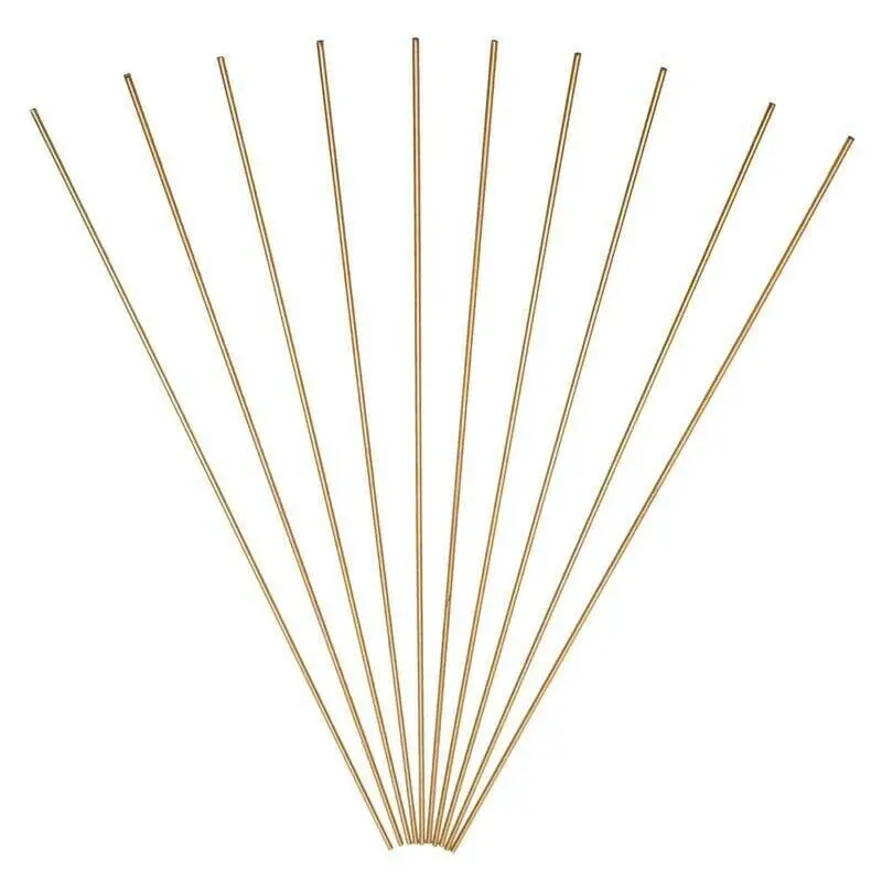 

20Pcs Brass Welding Rod Weld Bars For Low Temperature Welding Brazing Soldering 20x1.6333mm Welding Wires Sticks