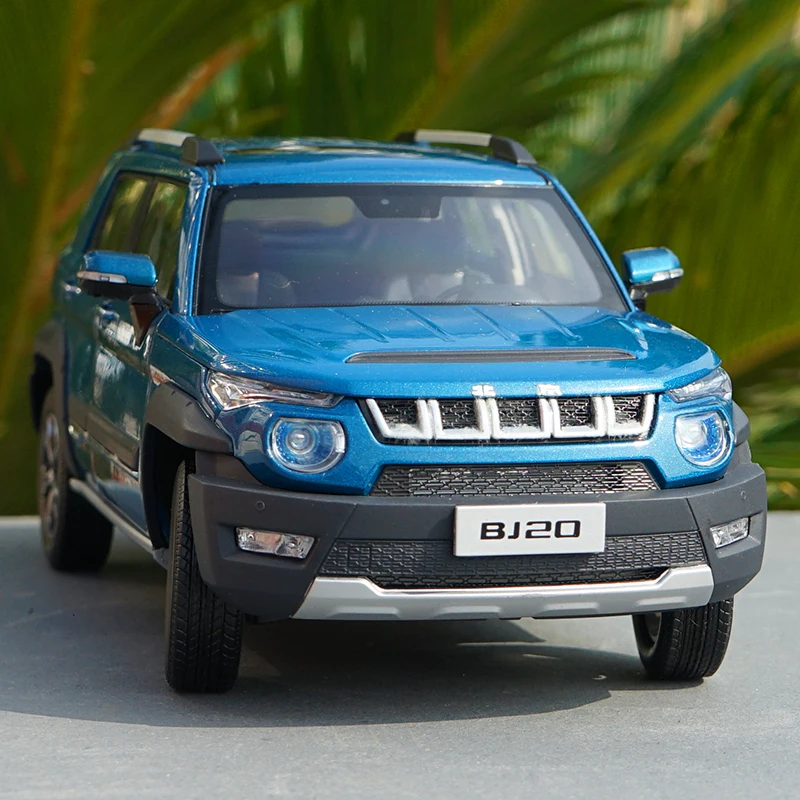 Высокое качество 1:18 BJ20 Роскошные внедорожные модели из сплава высокая имитация