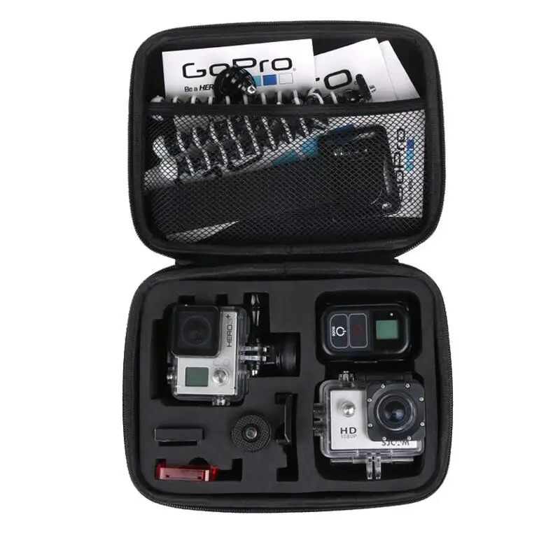 LANBEIKA для GOPRO Противоударный Водонепроницаемый Чехол Сумка SJCAM SJ4000 SJ5000 SJ6 SJ8 Go Pro Hero 9