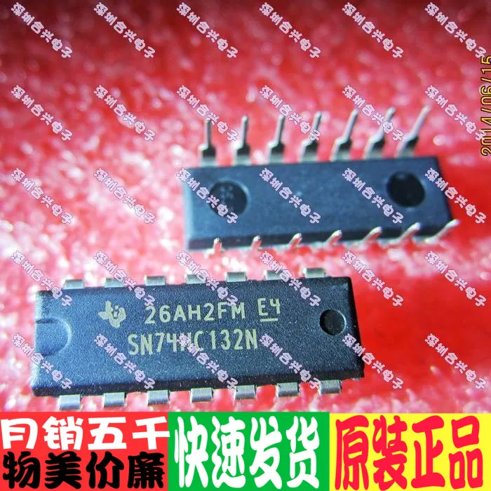 Прямое подключение 74hc132 Sn74hc132n логическая схема абсолютно новый и оригинальный