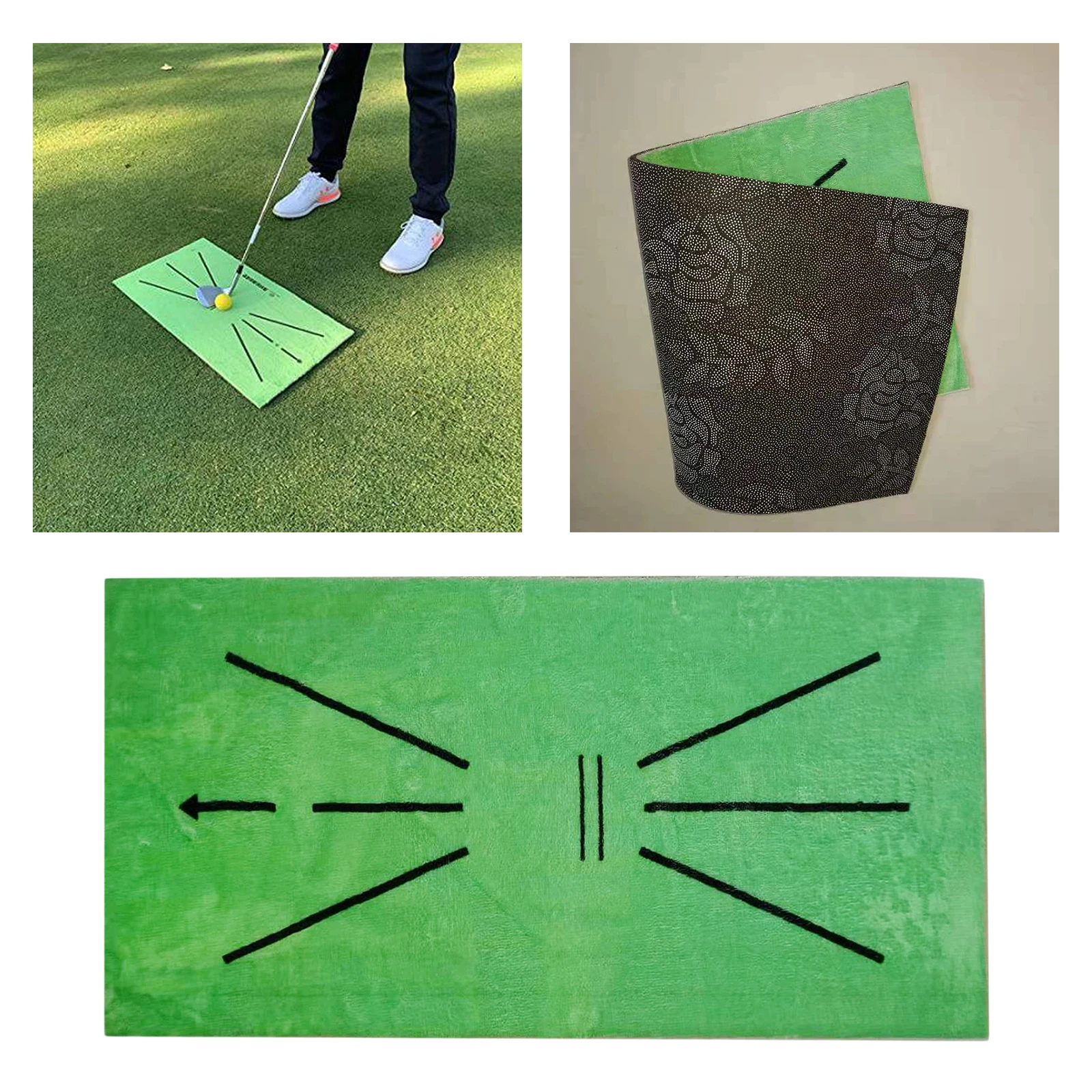 

Golf Training Mat Indoor Outdoor Golf Training Aids Pad Sports Accessories
