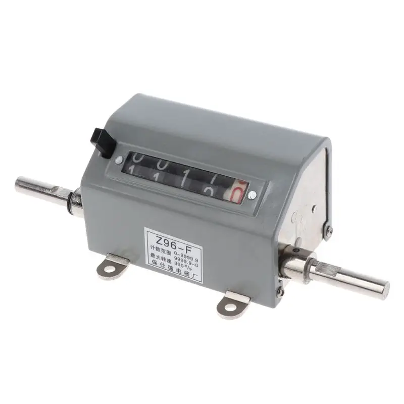 

Z96-F Mechanical Length Distance Meter Counter Double Rolling Wheel 0-9999.9m K9FA