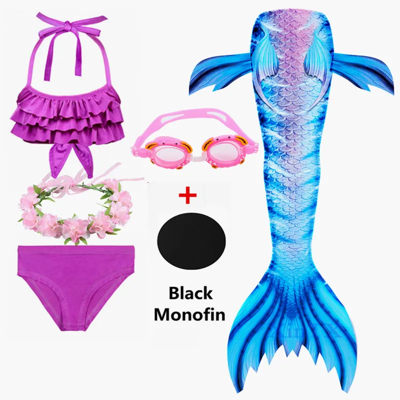 Лидер продаж детская одежда для девочек Купальники бикини Русалка с можете
