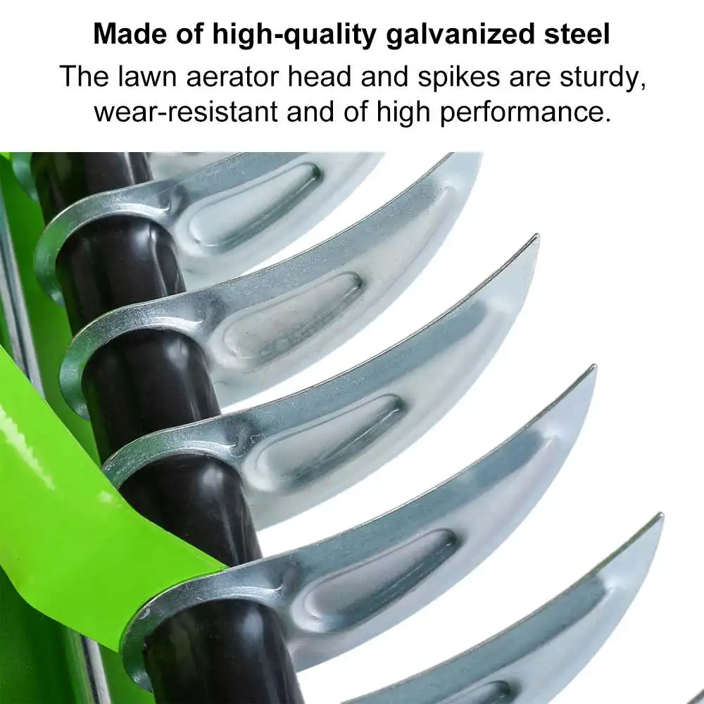 Сверхмощный садовый аэратор для травы и газонов 5 7 дюйма роликовый культиватор