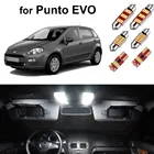 10 шт. Canbus для Fiat Punto EVO 2009 2010 2011 2012 Светодиодный светильник купольные лампы багажника без ошибок