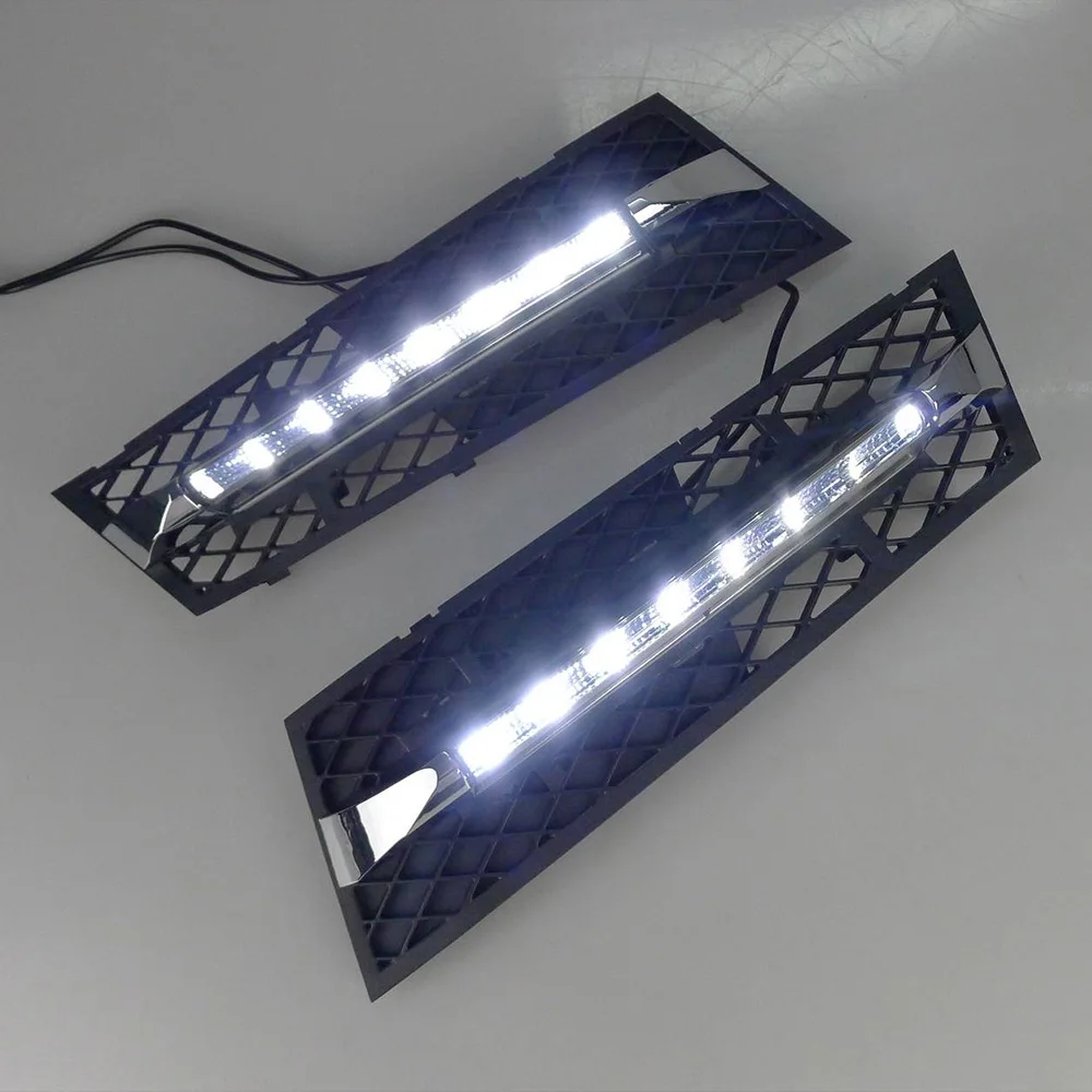 DRL дневные ходовые огни дневной свет автомобиля светодиодный противотуманный