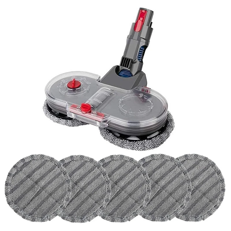 

Electric Mopping Head and Cleaner Cleaning Cloth for Dyson V7 V8 V10 V11 Replaceable Parts with Water Tank Set