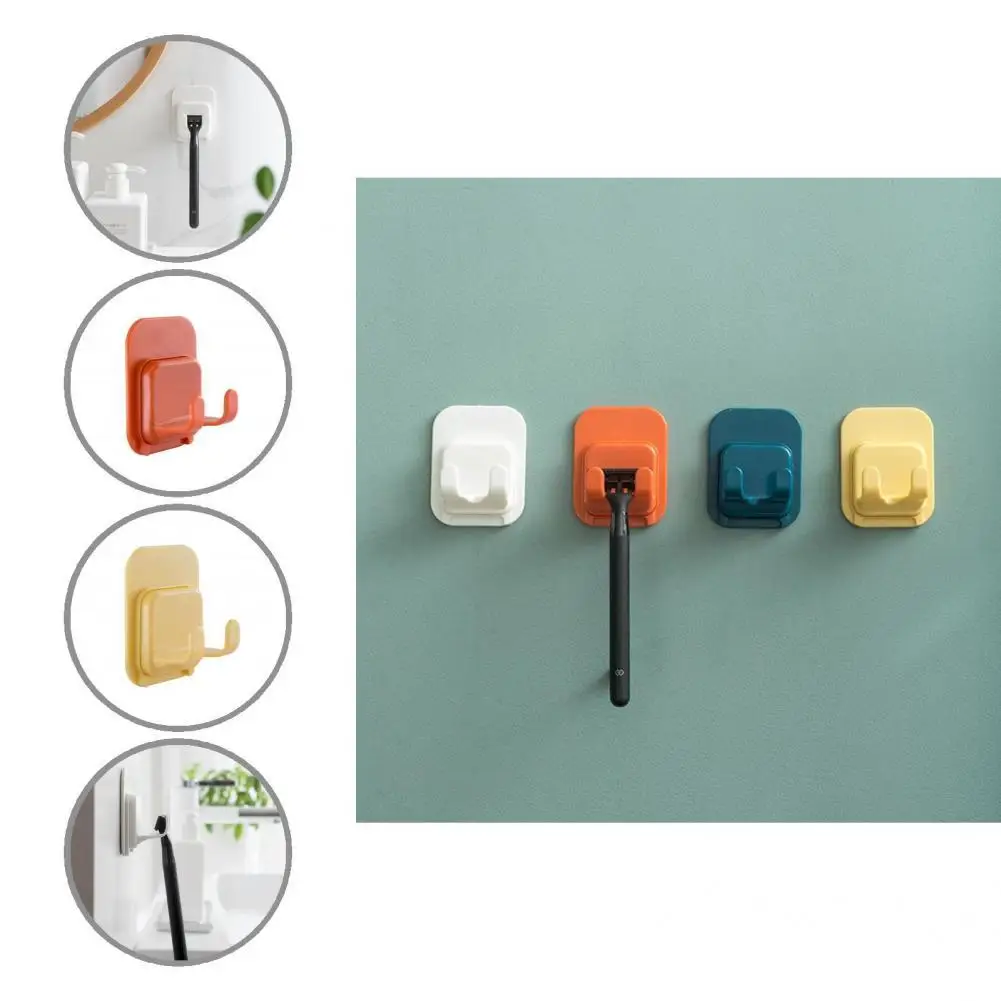 

Good Load Capacity Practical Multifunctional Shaver Hanger Hook for Bedroom