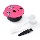 Многоразовая капсула для кофе, фильтр для чашки, пластиковый многоразовый держатель для кофейной чашки, подставка для Bosch-s Tassimoo, подарочная посуда для кофе