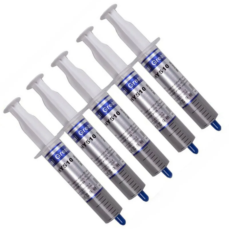 Новая HY510 серая термальная смазка CPU чипсет охлаждающая смесь силиконовая паста