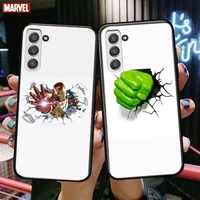 marvel comics cool phone cover hull for samsung galaxy s6 s7 s8 s9 s10e s20 s21 s5 s30 plus s20 fe 5g lite ultra edge