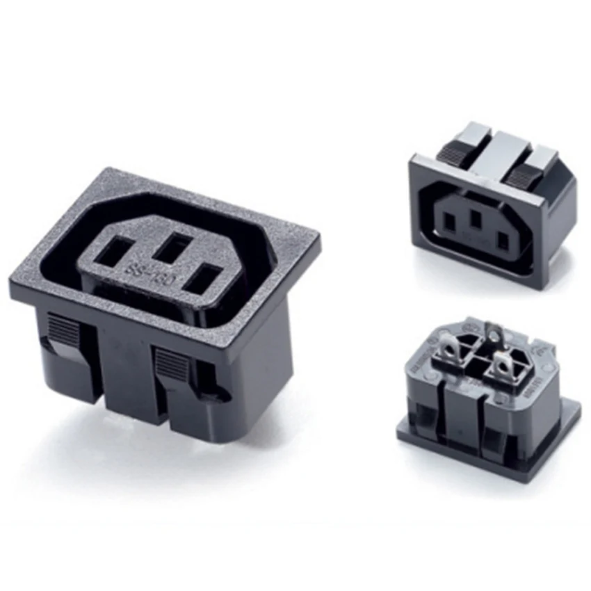 10 шт. электрическая медная розетка IEC320 C14 C13 А|ac power socket|power socketsocket a |