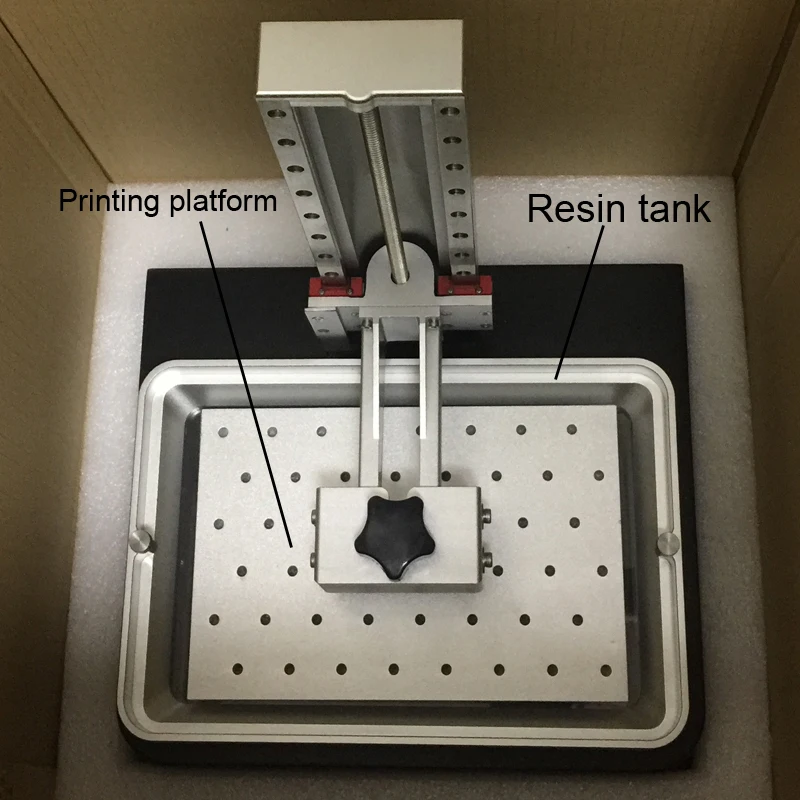 T215 Синий принт платформы и смолы танк|Детали аксессуары для 3D-принтеров| |