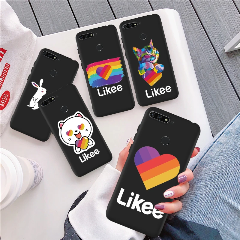 Чехол для телефона Huawei Honor 8X Веселый Likee милый мультяшный Кот кролик чехол 9X 9 10 Lite
