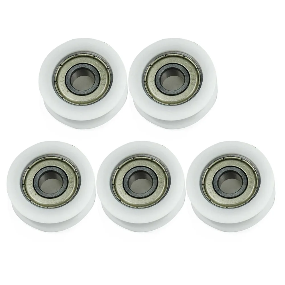 

8*30*10mm Ball Bearing Guide Wheel Embedded High Carbon Steel High Quality