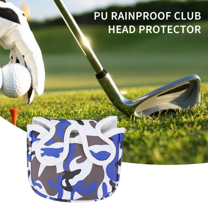 

Golf Mallet Putter Golf HeadCover Closure Golf Head Covers Waterproof Golf Club-Making Products Mallet Club Sunscreen for sale