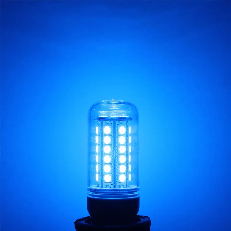 Синий 48 Светодиодный s 5050SMD светодиодный светильник лампы E27 E14 G9 B22 AC110 3,5 W энергоэкономичная лампа колба Декор Светильник ing 300 люмен красного, зеленого и синего цвета - Испускаемый цвет: Синий