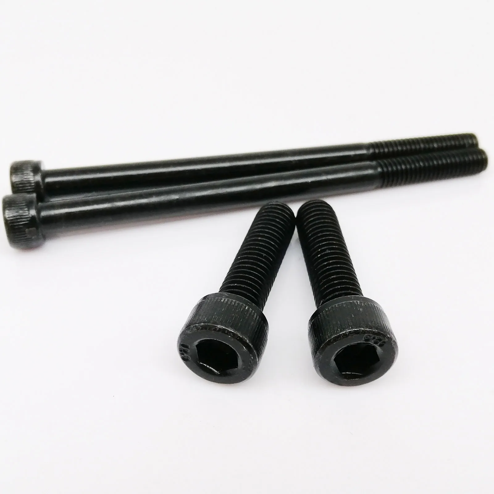5/10/25/50pcs DIN912 M1.6 M2 M2.5 M3 M4 M5 M6 M8 Black Grade 12.9 Alloy Steel Allen Hexagon Hex Socket Cap Head Screw Bolt | Обустройство