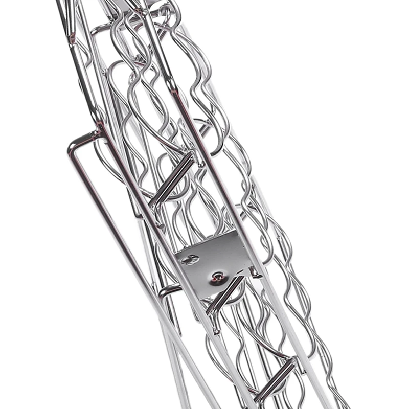 

Spice Rack, Stainless Steel Seasoning Rack, Kitchen Rack, Folding Storage Set