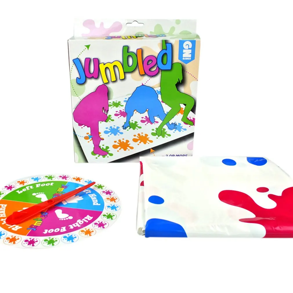 Настольная игра для взрослых твист тела музыка Твистер реквизит игры