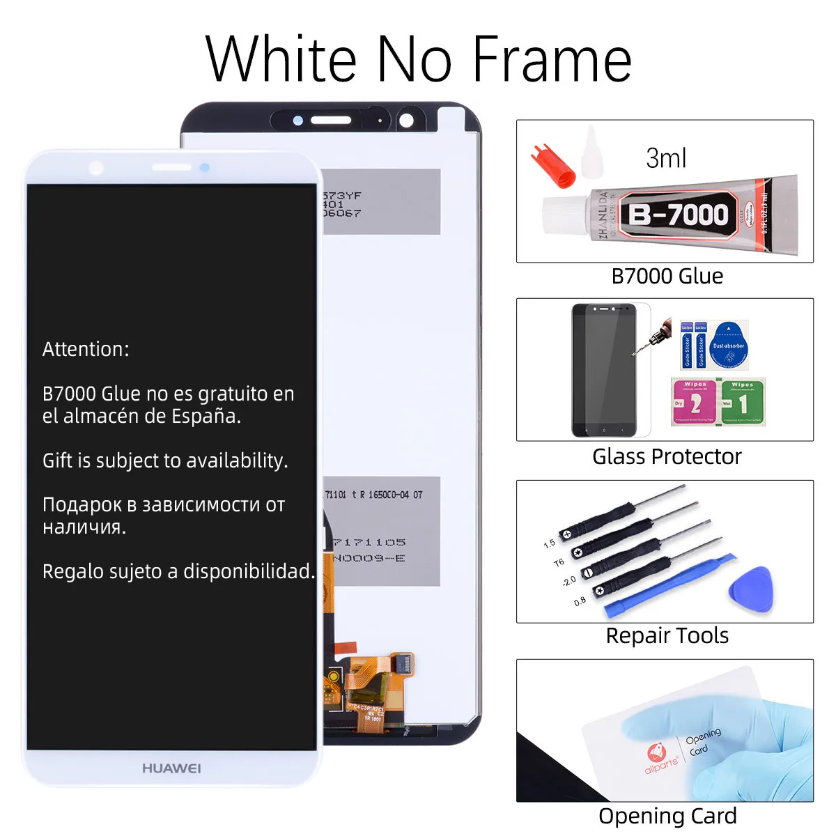 No Frame White Дисплей для HUAWEI P Smart Enjoy 7S FIG LX1 fig-lx3 fig-lx1 LCD в сборе с тачскрином на рамке 5.65'' черный белый синий золото - Цвет: No Frame White