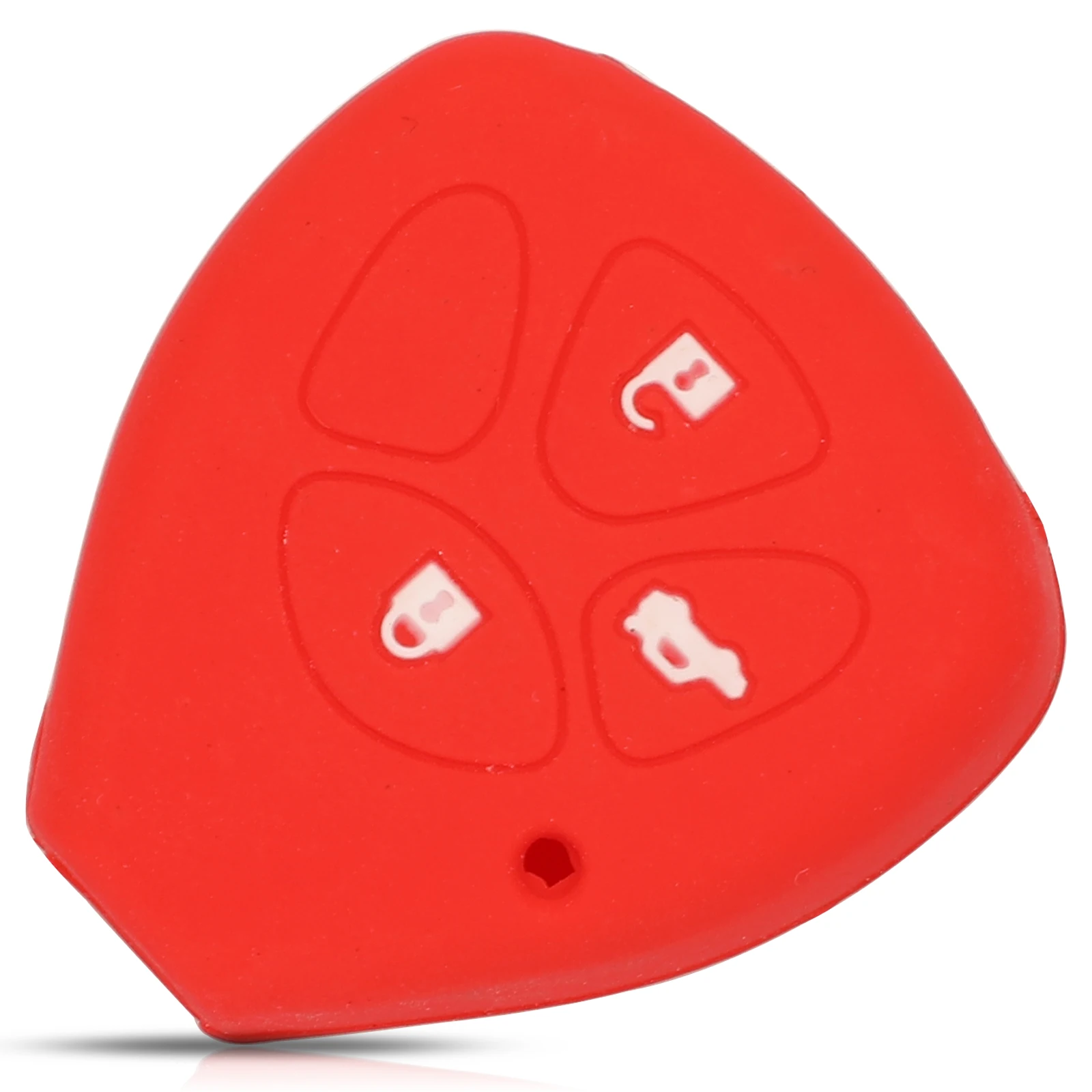 

Kutery 30pcs 3 Buttons Remote Car Key Cover Case Silicone protect shell For Toyota Camry Corolla Vios REIZ Corwn RAV4