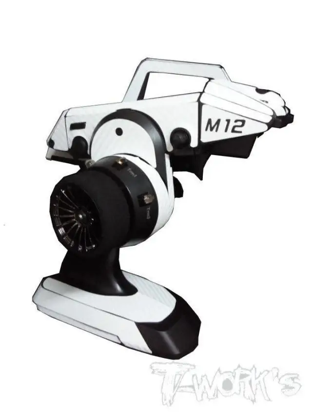 8 цветов, T-WORK Sanwa M12/M12S/M12S-RS, радионаклейка, 3D графитовая радионаклейка для Sanwa M12, Подарочная Защитная пленка для экрана