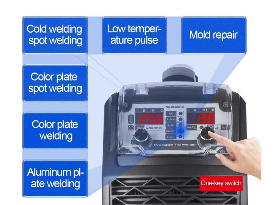 Многофункциональный аппарат для аргоновой дуговой сварки Precision холодной