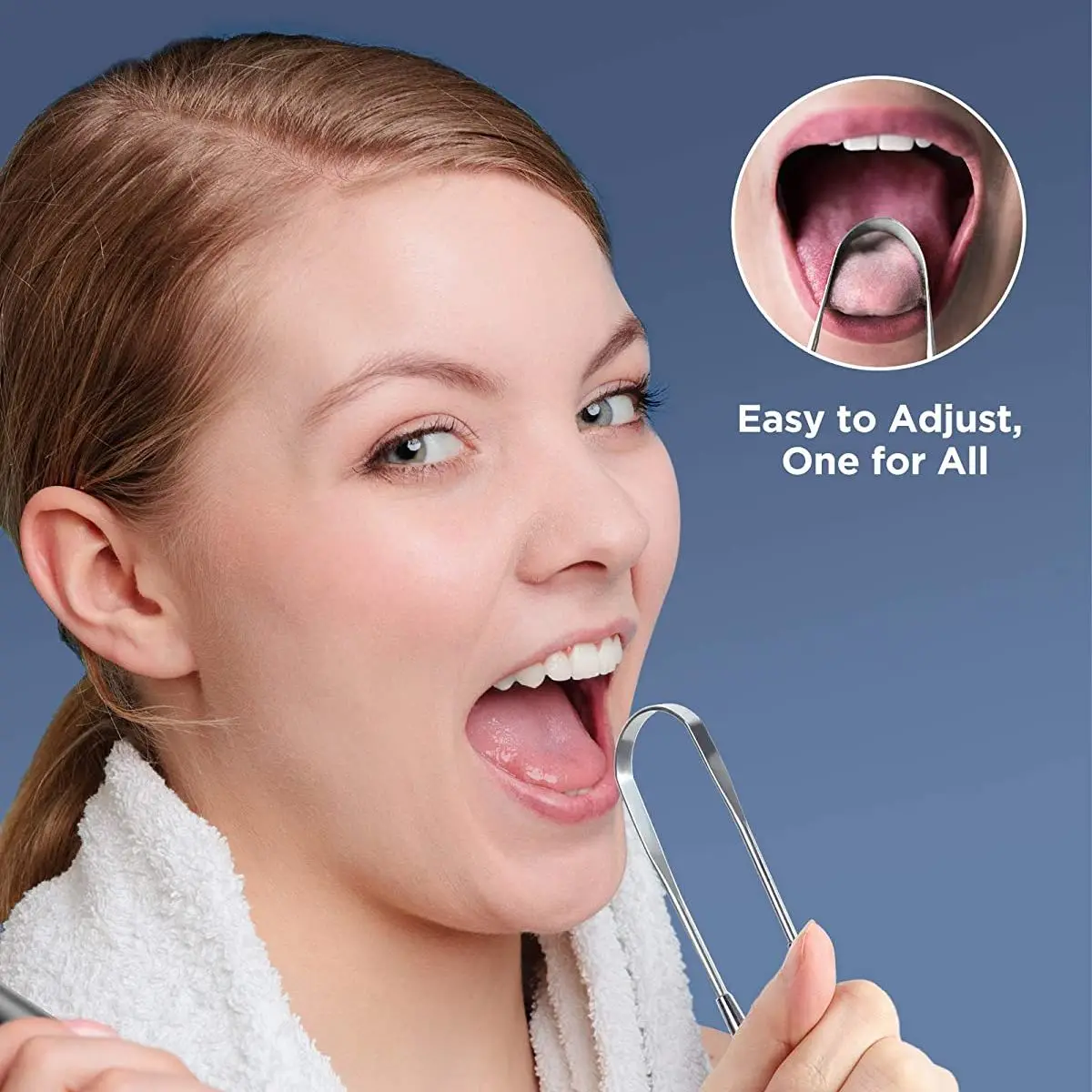 

Fairywill Ultra-Sonic Electric Toothbrush P10 Rechargeable 4 Replacement Heads Smart Timer with Travel Case & Tongue Scraper