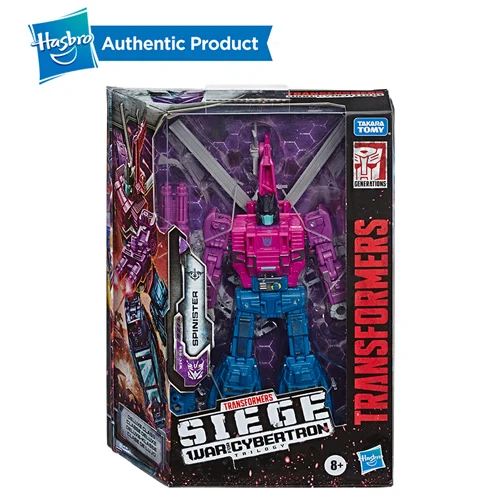 E8245-SPINISTER Трансформеры поколения войны для Cybertron осада класса люкс WFC-S48 SPINISTER фигурка WFC-S49 перекрестье - Цвет: E8245-SPINISTER